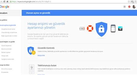 Google Drive Güvenlik Ayarları